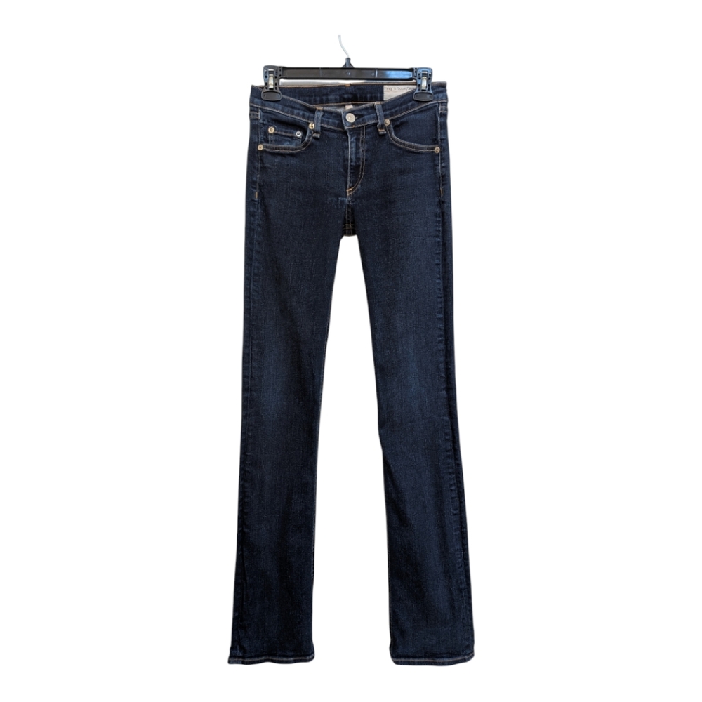 Rag & Bone Cigarette Jeans Dark Denim Women's 27x31